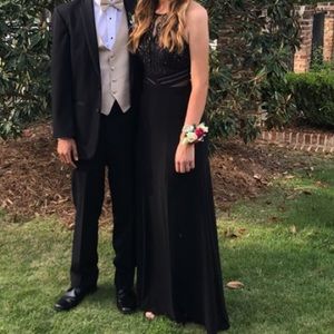 black prom dress